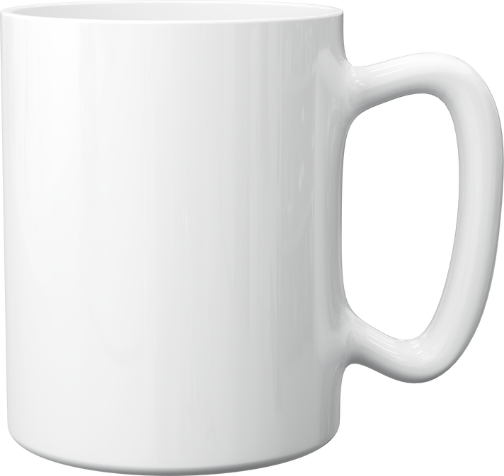 White Mug Cutout